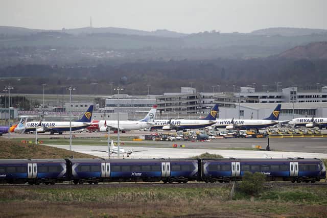 Edinburgh Airport is Scotland's busiest airport. Photo by Andrew Milligan/ PA.