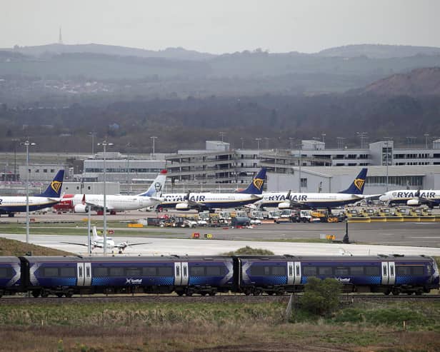 Edinburgh Airport is Scotland's busiest airport. Photo by Andrew Milligan/ PA.