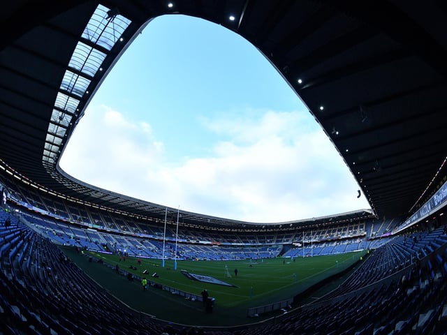 Murrayfield Stadium has changed a lot over the years, since it opened as a mostly terraced 70,000 ground in 1925, with the first match taking place a memorable one as Scotland triumphed over rivals England to win their first ever Five Nations Championship Grand Slam. This photo was taken in 2022 of the stadium in its current form.