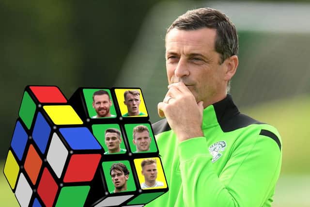 How does Jack Ross fit his available players into a line-up that will get results?