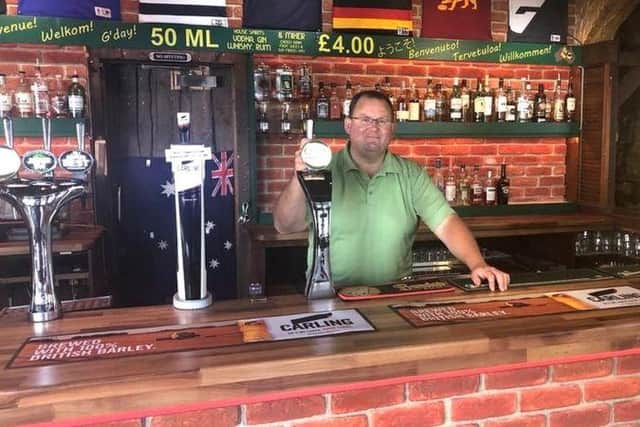 Oz Bar owner Iain Ponton