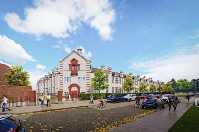 Heritage chiefs welcomed plans for 468 student flats at the former Tynecastle High site which would regenerate the original Category B-listed school building that has been vacant for more than a decade and fallen into a state of disrepair.