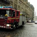 Fire crews rushed to East Fettes Avenue in Edinburgh