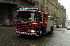 Fire crews rushed to East Fettes Avenue in Edinburgh