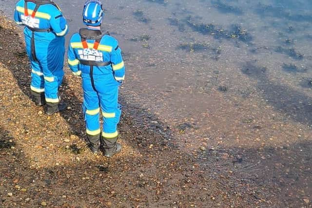 Coastguards launched a rescue operation to save five children in the water at Yellowcraig Beach, North Berwick. Photo: North Berwick Coastguard Rescue Team