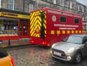 Six fire engines are on scene at a fire in Portobello High Street (Photo: Twitter @CuencaMetcalfA)