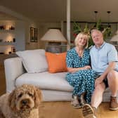 Jean & David Short, whose Bellsmanins home is set to feature in Scotland's Home of the Year.
Pic: BBC Scotland