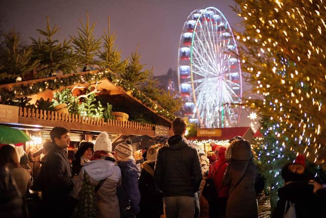 Edinburgh's Christmas festival will be returning after councillors agreed to bring in a new consortium at the eleventh hour. Picture: Matt Beech