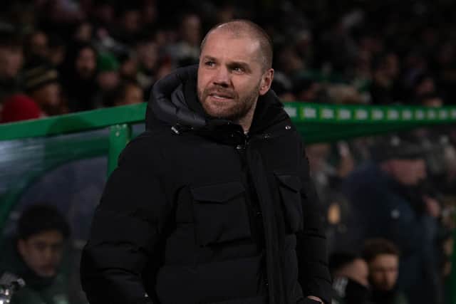 Hearts manager Robbie Neilson was unhappy with some decisions at Celtic Park.