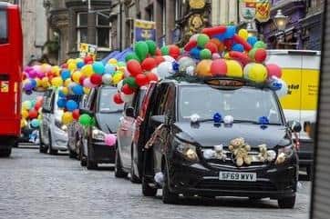 The event sees Edinburgh taxi drivers take a day off  to provide a joyous day out for children with special needs. It has taken place almost every year since 1947.