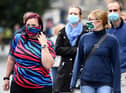 Mask wearing at the height of the pandemic
