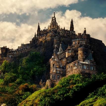 Edinburgh Castle dominates the skyline of Scotland’s capital – but how could it look if it had been designed by someone else?