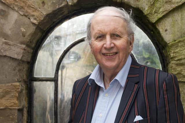 Scottish author Alexander 'Sandy' McCall Smith, photographed at his Edinburgh home earlier this year, has been knighted for services to literature, to academia and to charity. Photo by Andrew O'Brien.