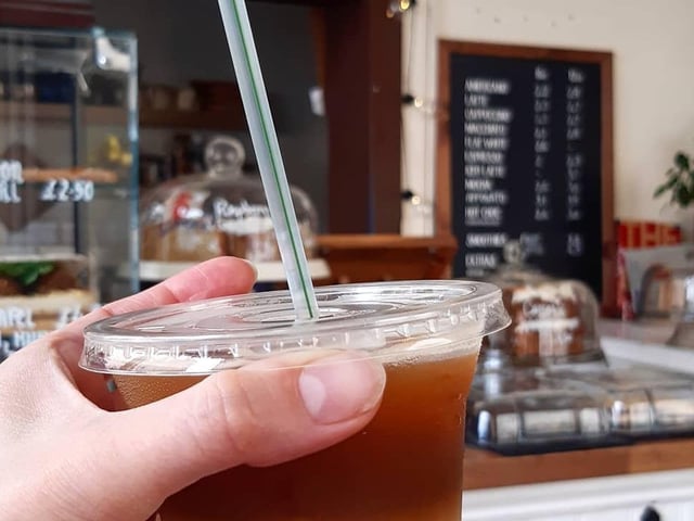 Vegan cafe Chapter One's menu is completely plant-based, serving scrumptious soup, paninis, and cakes.