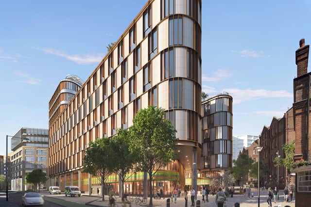 The new Moorfields will be an integrated eye care, research and education centre.
