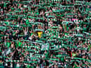 Hibs fans in their thousands at Hampden for the 2016 Scottish Cup final