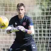 Harry Stone has signed a new contract to stay at Hearts.