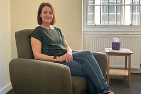 Sarah Gallacher, Clinical Director of Purple House Clinic Edinburgh.
