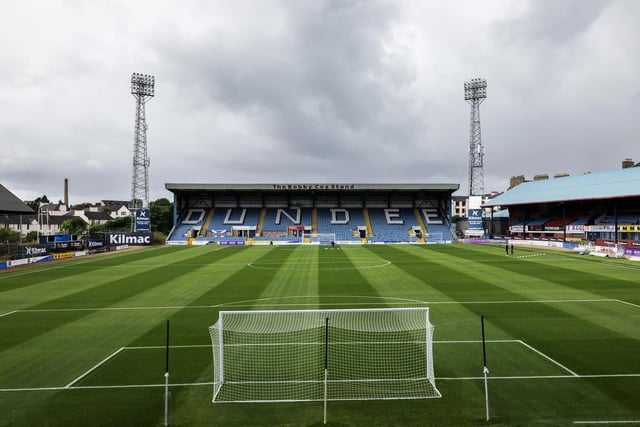 Overall rank: 11. Capacity: 11,775. Dens Park, officially known as Scot Foam Stadium for sponsorship reasons, was built in 1899 and replaced Dundee's previous stadium, Carolina Port.