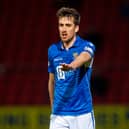 St Johnstone defender Callum Booth will line up against former club Hibs in Saturday's Scottish Cup final. Picture: SNS