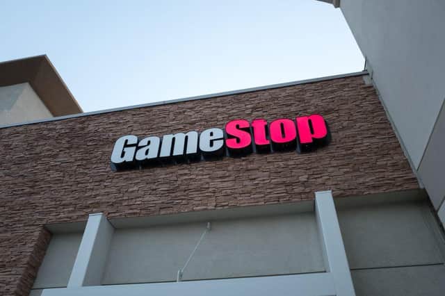 The stock price of Gamestop is again enjoying a steep rise (Getty Images)