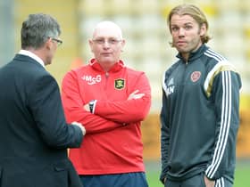 Hearts boss Robbie Neilson is full of admiration for John McGlynn. Picture: SNS