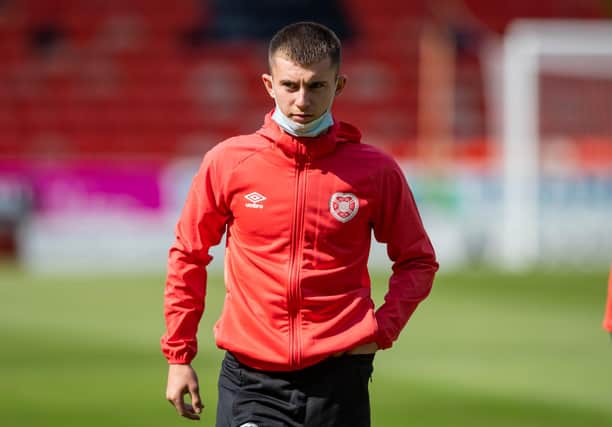 Ben Woodburn will make his full Hearts debut against Dundee United. Picture: SNS