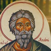 Saint Andrew, one of the twelve apostles