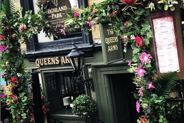 Below the cobbles of Frederick Street in New Town, The Queens Arms can be found. This is a booklined gastropub which serves warming comfort food - from Sunday roasts to fish and chips - whisky, and pub quizzes.