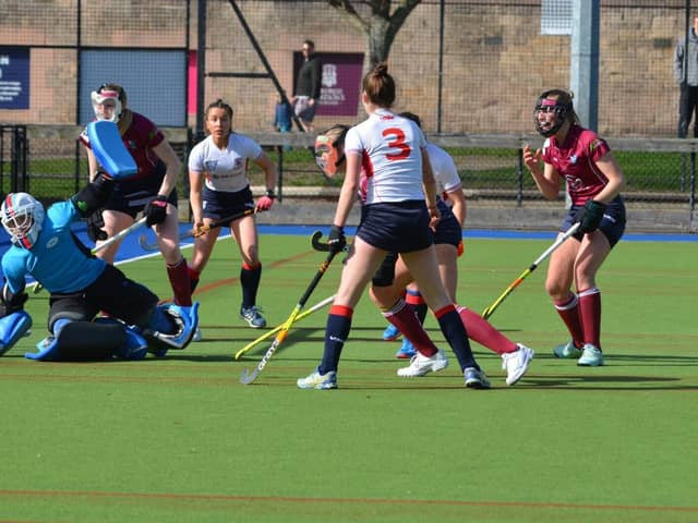 Watsonians under attack against Western Wildcats earlier this season