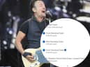 Fans have faced rising prices for Springsteen tickets