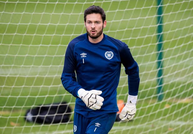 Hearts goalkeeper Craig Gordon is back in the Scotland squad. Picture: SNS