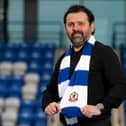Paul Hartley is unveiled as the new manager of Cove Rangers. Picture: Craig Foy / SNS