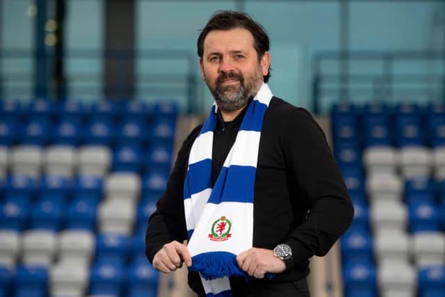 Paul Hartley is unveiled as the new manager of Cove Rangers. Picture: Craig Foy / SNS