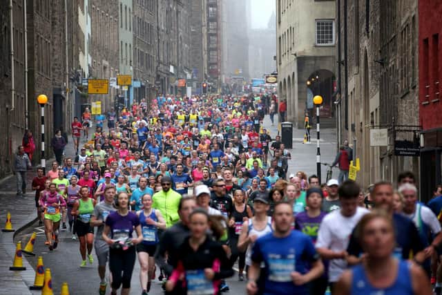 Will you take part in a half marathon this year? Photo: Jane Barlow.
