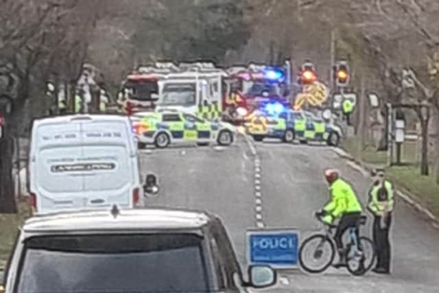 Edinburgh crime: Police investigation launched after Edinburgh crash puts man in hospital