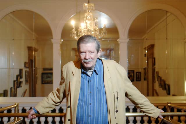 Jim Haynes during a visit to the Edinburgh Festival in 2009. Picture: Neil Hanna