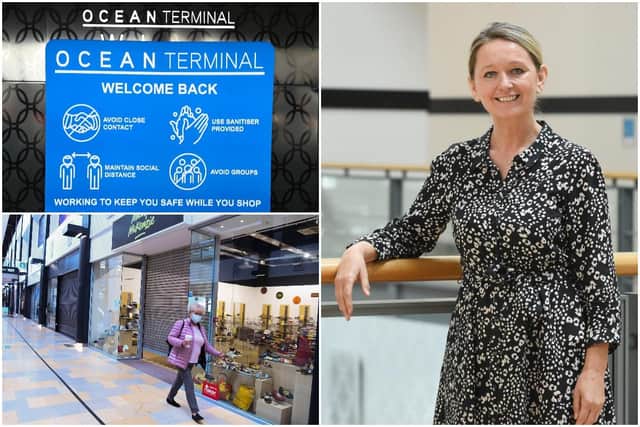 Michelle McLeod, manager of Ocean Terminal