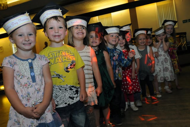 These youngsters were graduating from the Horseshoe Day Nursery in 2011. Does this bring back happy memories?