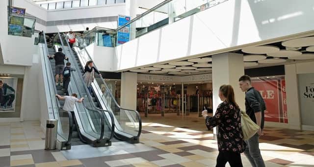 The shopping centre will reopen on Monday