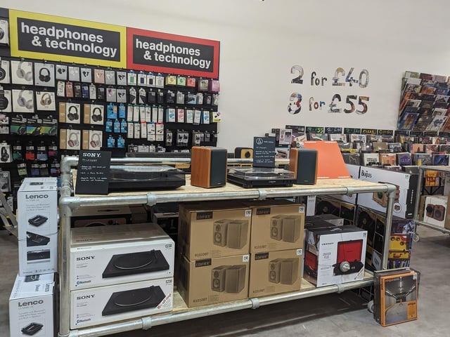 The Shandwick Street store is more roomy than the Rose Street shop, so there are plans to host more in-store events and signings.