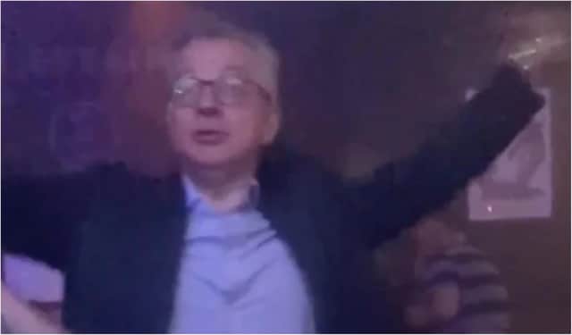 Cabinet Office minister Michael Gove surprised clubbers when he was spotted dancing in a nightclub.