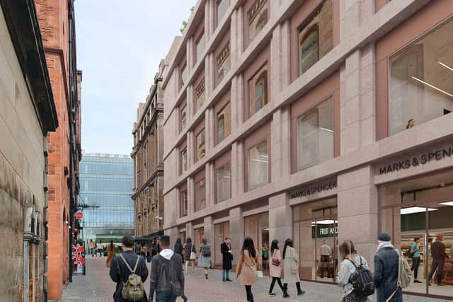 Visualisation of Rose Street plans for the building (Photo: David Chipperfield Architects).