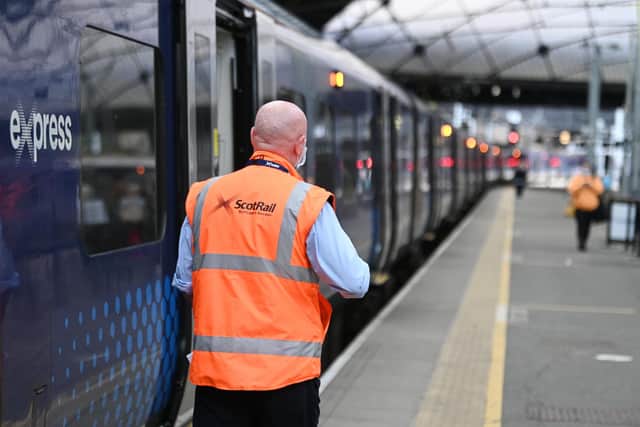 RMT members such as station staff and train conductors are already due to strike on Monday October 10. Picture: John Devlin