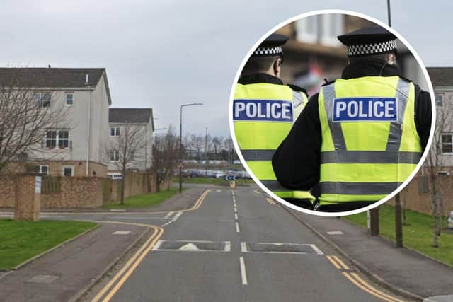 Detectives are investigating a hit and run in Livingston's Queens Crescent. Picture: Google Maps