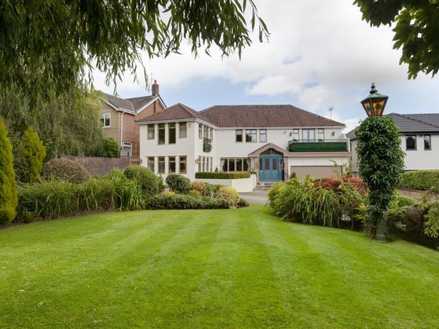 The property is situated in the highly sought-after Sheffield suburb of Whirlow, on Whirlow Park Road, in a private spot close to local shops, restaurants, parks and schools, with the city centre just a short drive away.