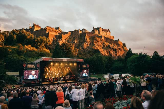 The Summer Sessions concert series is due to return to Princes Street Gardens in Edinburgh this summer (Picture: Ryan Johnston)