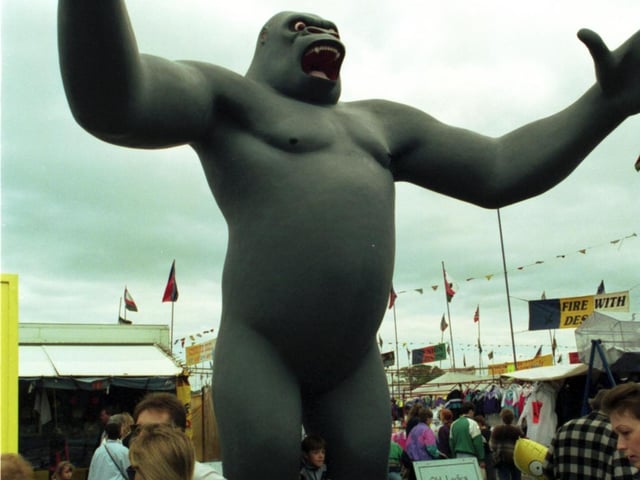 The giant King Kong gorilla figure that used to tower over the stalls at Ingliston Market may have cut an imposing figure, but allegedly did little to prevent the trading of counterfeit goods.