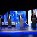 Kemi Badenoch, Penny Mordaunt, Rishi Sunak, Liz Truss and Tom Tugendhat take parts in a television debate during the Conservative party leadership contest (Picture: Victoria Jones/PA)