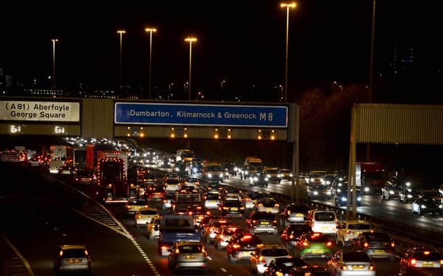Traffic could be heavy on the M8 during the COP26 climate summit (Picture: Mark Runnacles/Getty Images)